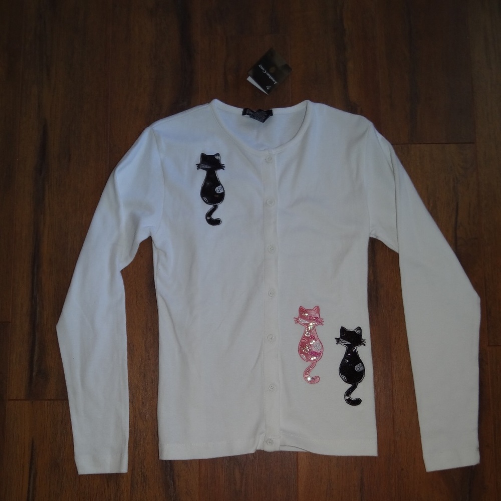 Cat Lady Buttondown sweater